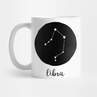 Libra Zodiac Constellation Astrological Sign Celestial Art Design Mug